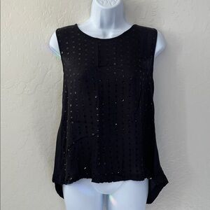 Jack by BB Dakota Black Tank Top
